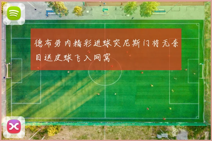 德布劳内精彩进球突尼斯门将无奈目送皮球飞入网窝