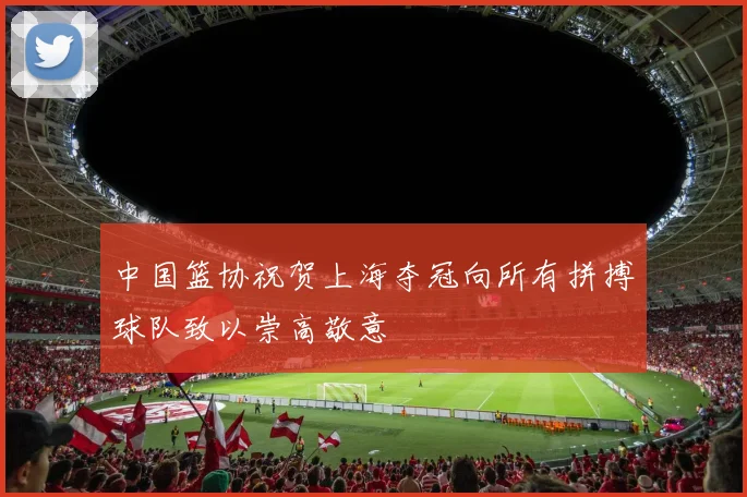 中国篮协祝贺上海夺冠向所有拼搏球队致以崇高敬意